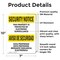 Signmission Electronic Surveillance Bilingual OSHA Security Notice Sign, Vinyl Decal, 7in W x 10in L, 2PK OS-2PACK-SN-D-710-L-11532 - alternate 5